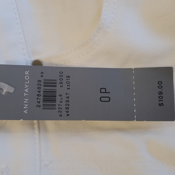 Ann Taylor white jeans - Picture 6 of 7